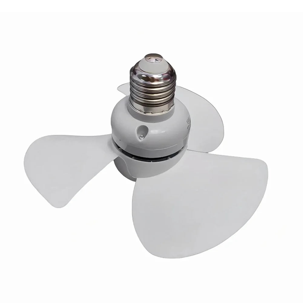 Ventilateur de Plafond E27 – 14cm, Silencieux & Économique