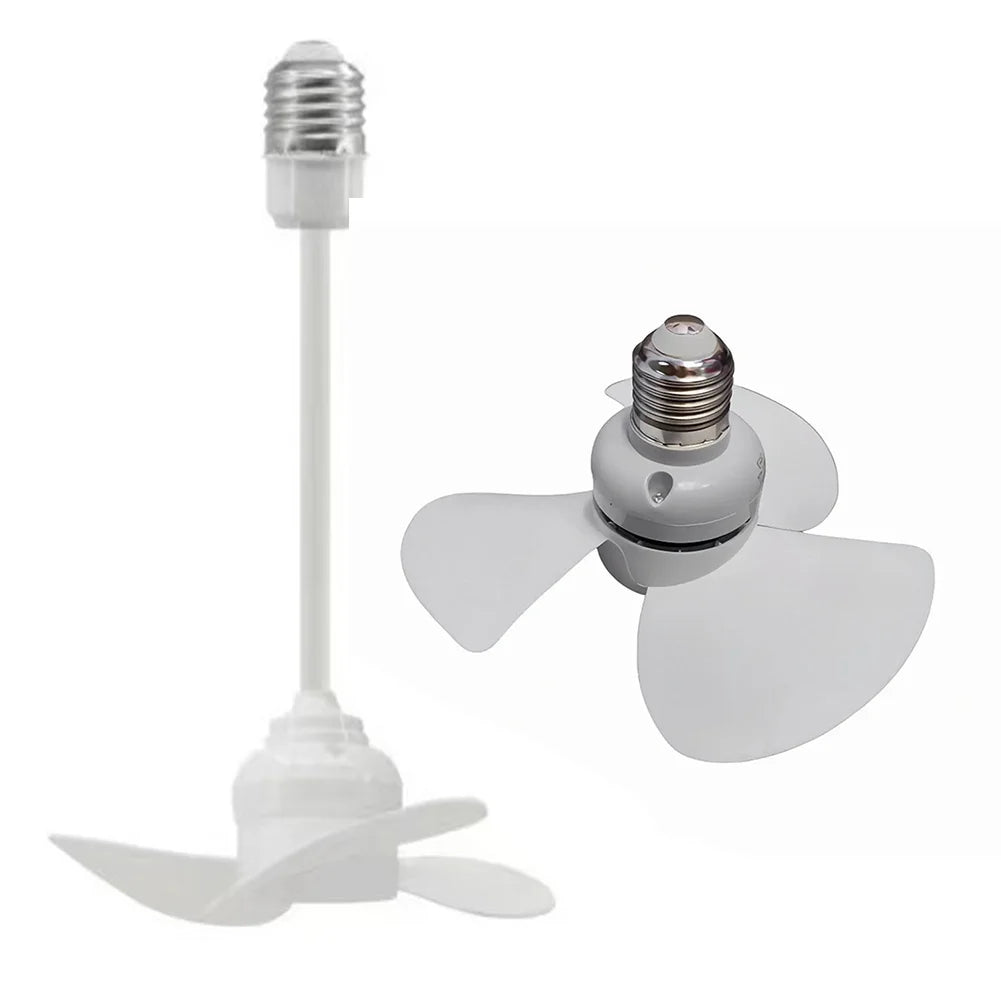 Ventilateur de Plafond E27 – 14cm, Silencieux & Économique