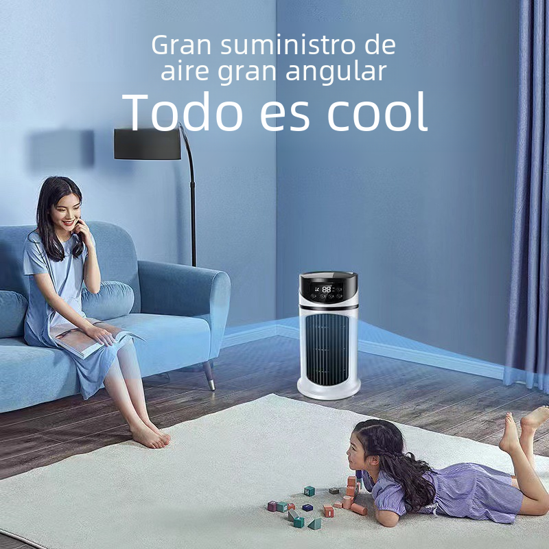 Ventilateur Humidificateur et Rafraîchisseur d’Air USB Portable