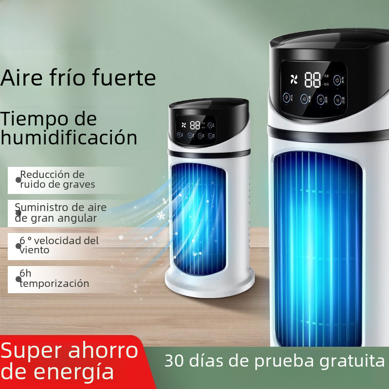 Ventilateur Humidificateur et Rafraîchisseur d’Air USB Portable