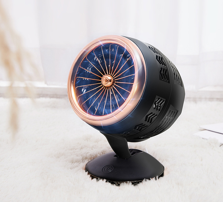 Ventilateur USB et Refroidisseur d'Air à Turbine à Double Hélice Intelligent
